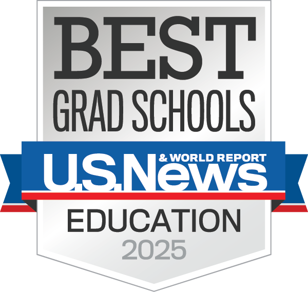 badge for Named a Best Grad School for Education 2025 by U.S. News & World Report