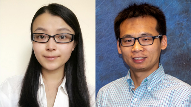 Photos of Dr. Aijuan Cun (LLSS) and Dr. Shixi Zhao (HESS)