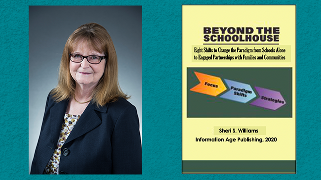 photo of the cover of the Beyond the schoolhouse book by Dr. Sheri Williams