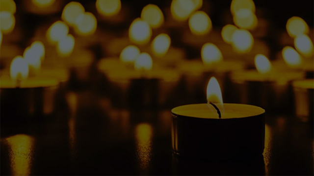 photo of vigil candles