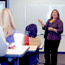 Department of Teacher Education (TED), teacher in a classroom instructing students
